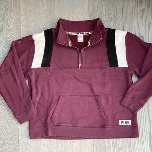 PINK 1/2 Zip Sweater